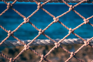 Rope fence