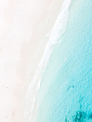 Lucky Bay from above, Cape Le Grand, Western Australian Beaches
