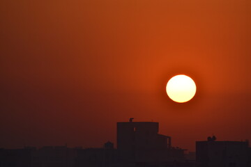Fototapeta premium Metropolis Sunrise