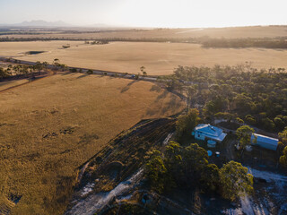 Obraz premium Rural Western Australian Wheat belt