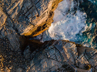 Western Australian Beach from above - South West 
