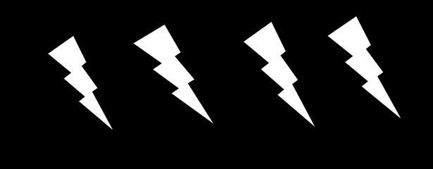 black and white flag