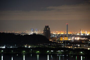 夜景　野島展望台