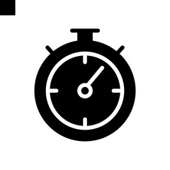 Stopwatch icon vector	