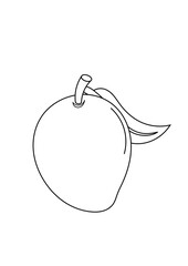 Mango Outline