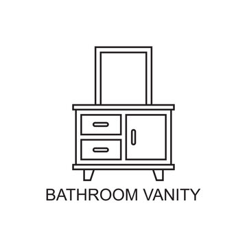 Bathroom Vanity Icon , Fashion Icon