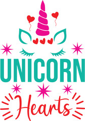 Obraz premium Unicorn svg design