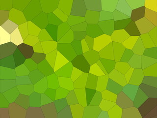 stained glass, special effect bokeh, with colorful wall shrubs green plant abstract artwork concept.