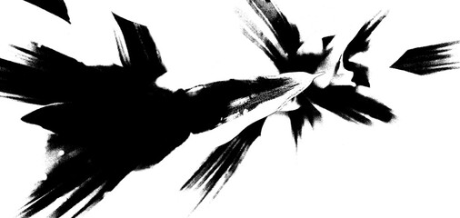 threshold retro special effect illustration, with black-white background abstract vector concept.