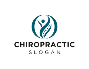 Logo about Chiropractic on white background. created using the CorelDraw application.