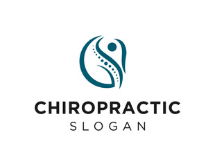 Logo about Chiropractic on white background. created using the CorelDraw application.