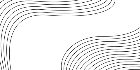 Abstract wave element for design. digital frequency track equalizer. stylish line art background. Vector illustration Waves with lines are created using the blend tool. Curved wavy lines and smooth li