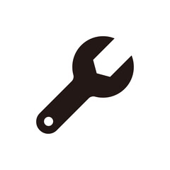 wrench, spanner icon / png ( background transparent )