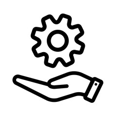 Gear, equipment, function  icon illustration / png ( background transparent )