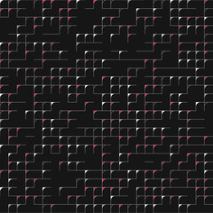 Fototapeta premium Decorative diagram colorful geometric figures background illustration