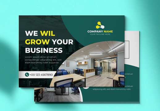 We Will Grow Your Business PostCard