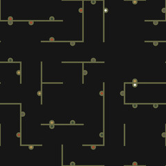 Decorative diagram colorful geometric figures background illustration