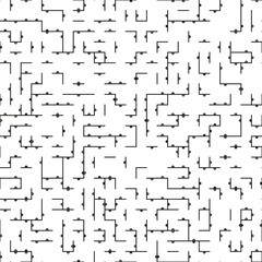 Obraz premium Decorative diagram colorful geometric figures background illustration