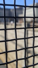 metal grid background