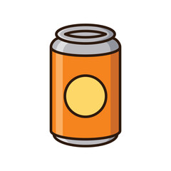 soda can icon vector design template in white background