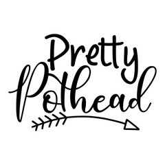 Obraz premium Pretty Pothead