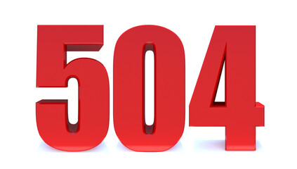 504 number