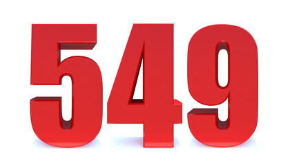 549 number