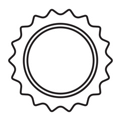 Beer cap, bottle caps, bottle lids icon