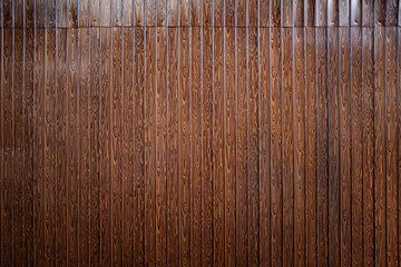 Old fashioned grain pattern galvanized iron wall.
