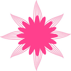 abstract floral design ornament