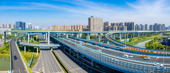 Dongyuan overpass, Ningbo, Zhejiang province, China