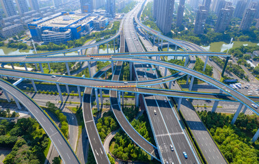 Dongyuan overpass, Ningbo, Zhejiang province, China