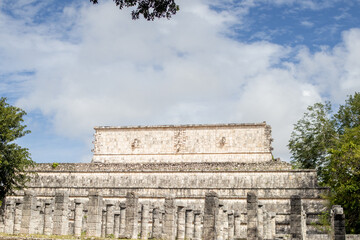 Pirámide maya de Kukulcán El Castillo en Chichén Itzá, México