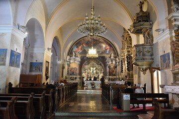 Fototapeta na wymiar Rijeka, Croatia, Church of Mary of God of Trsat 