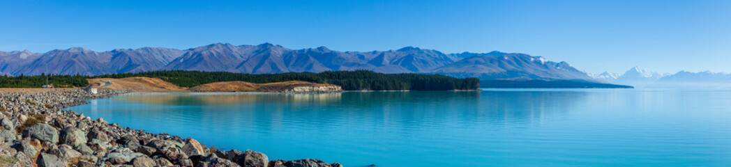 Naklejka premium Lake Tekapo, New Zealand