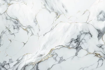 Crédence de cuisine en verre imprimé Marbre White marble background