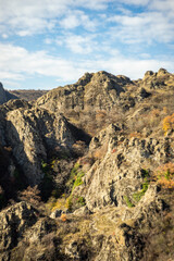 Autumnal landscape of Birtvisi canyon