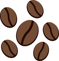 Coffee bean icon.