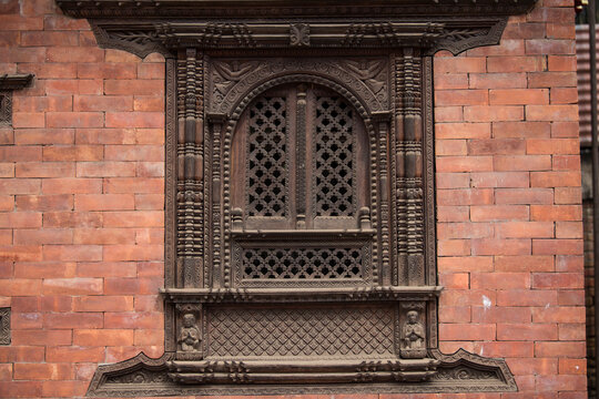 Kathmandu, Nepal- April 20,2022 : Patan Durbar Square is situated at the centre of Lalitpur city. Patan is one of the oldest know Buddhist City. It is a center of both Hinduism and Buddhism.
