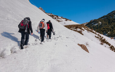 Tikjda is a ski resort located in a mountain range named Djurdjura, northern Algeria