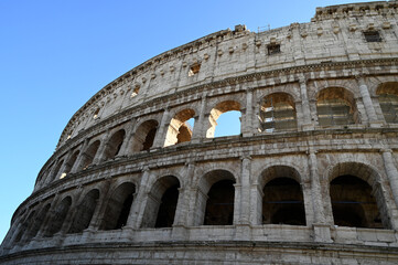 Obraz premium Détail du Colisée de Rome