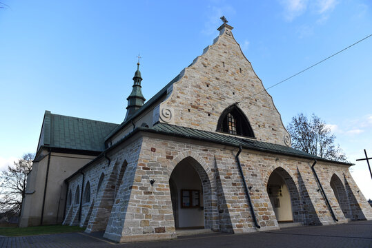 Chlewiska,kościół-mazowieckie Polska