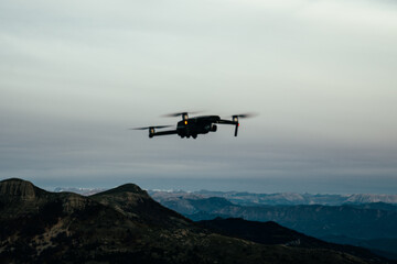 Obraz na płótnie Canvas drone in action