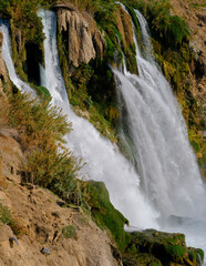 amazing waterfall in nature