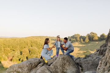 Enjoying the outdoors together