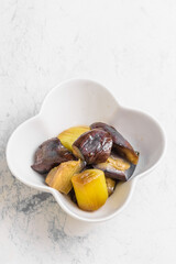 茄子の揚げびたし