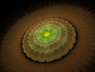 Imaginatory fractal abstract background Image