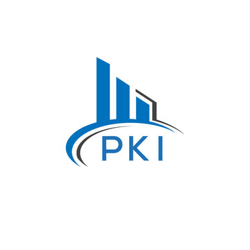 PKJ letter logo. PKJ blue image. PKJ Monogram logo design for entrepreneur and business. PKJ best icon.	
