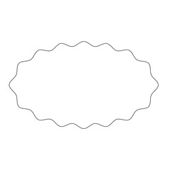 outline Smooth Poly Pointed oval