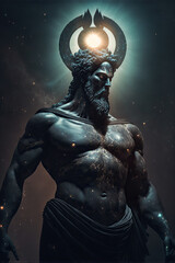 Naklejka premium dieu mythologie